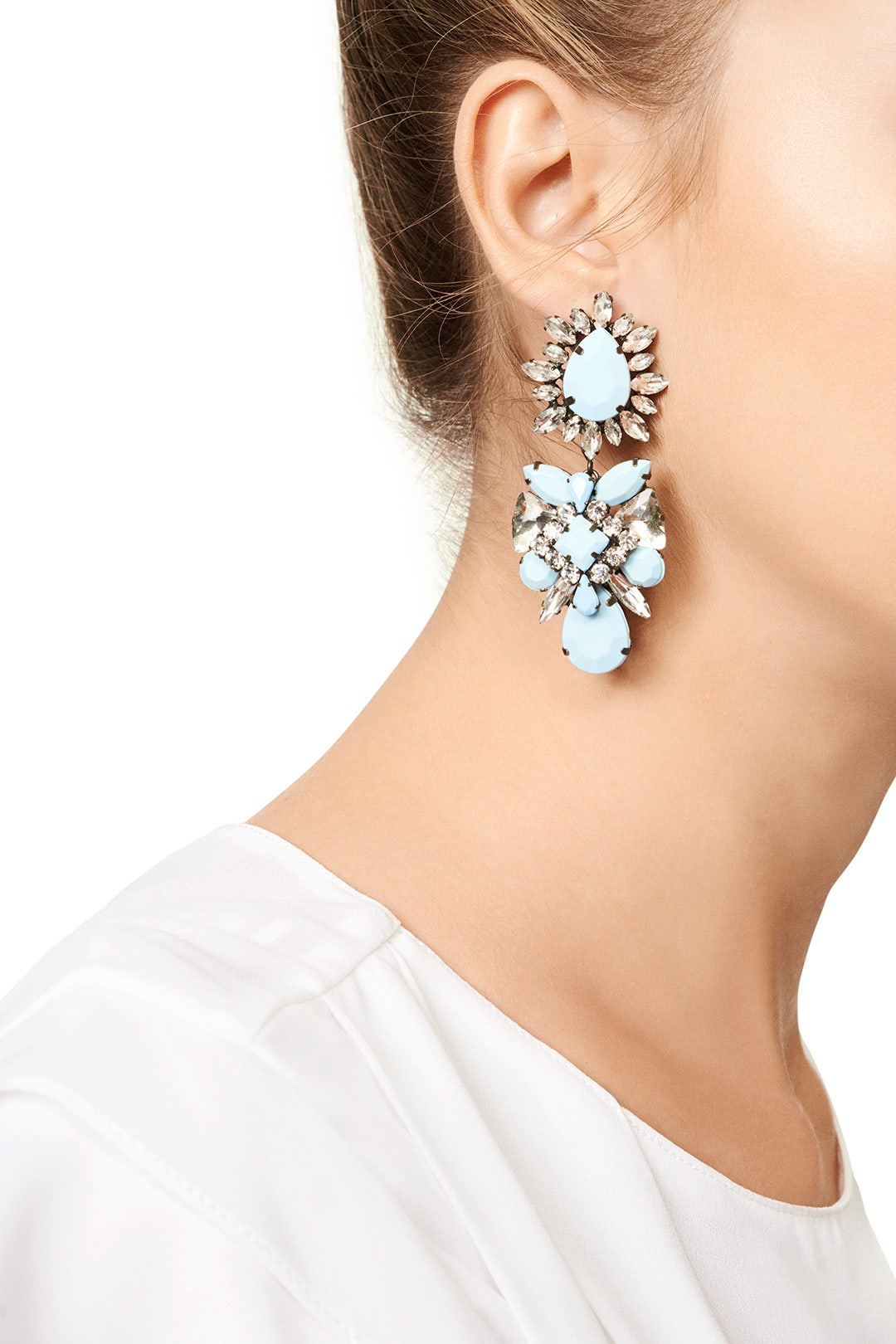 Marina Chandelier Earrings by Slate & Willow Accessories 2