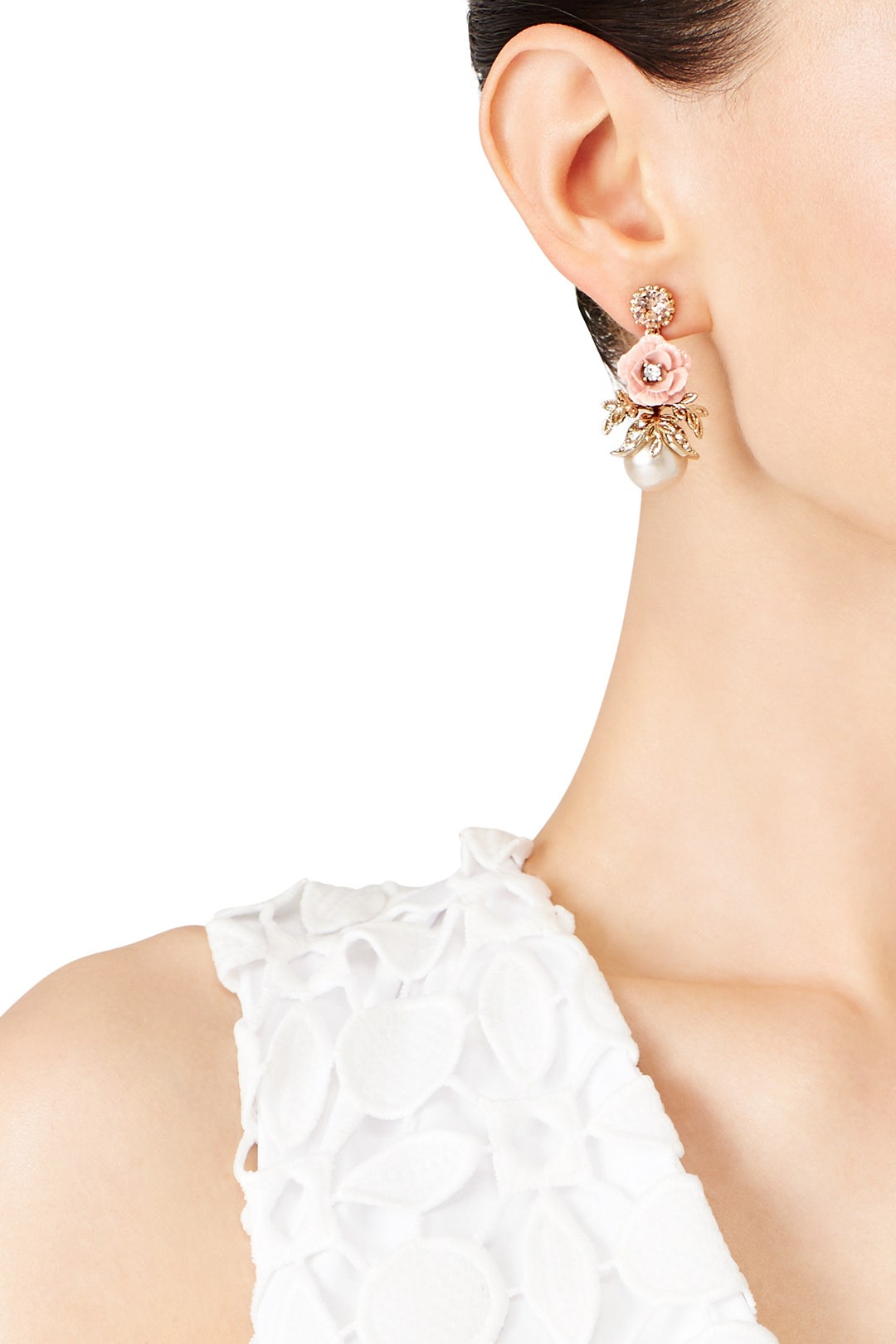 Blush Spring Meadow Earrings by Marchesa Jewelry 2