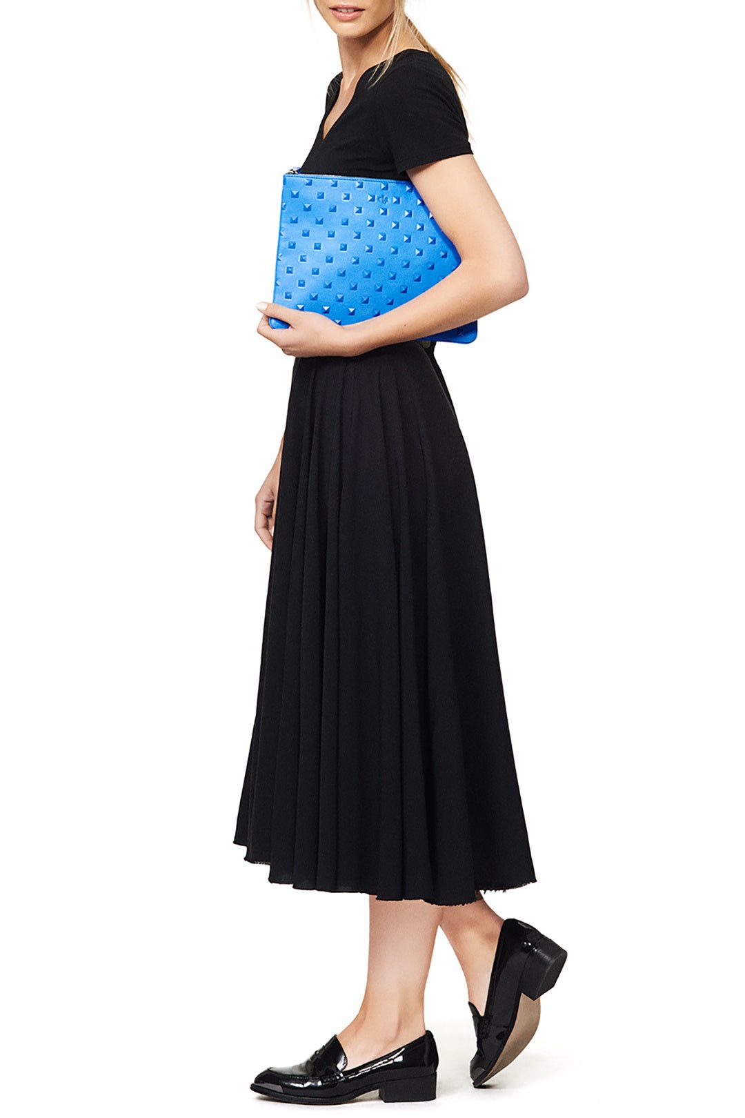 Cobalt Editor Pouch by ela Handbags 1