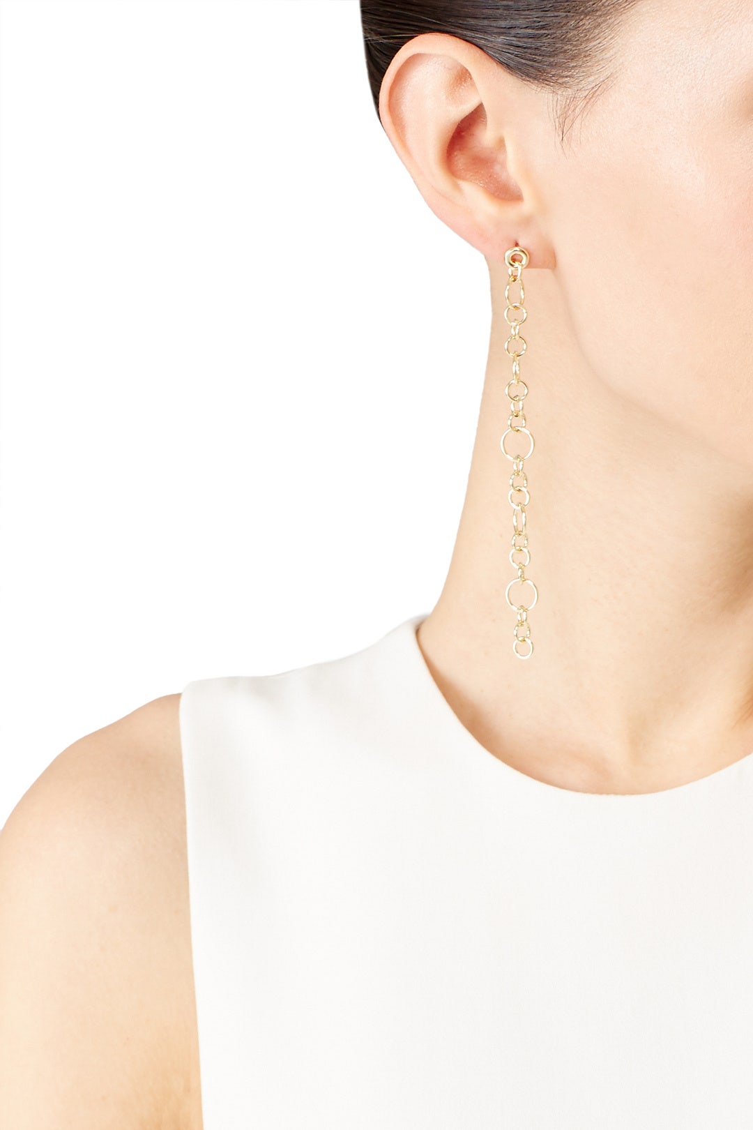 Gold Selene Earrings by Elizabeth and James Accessories 0