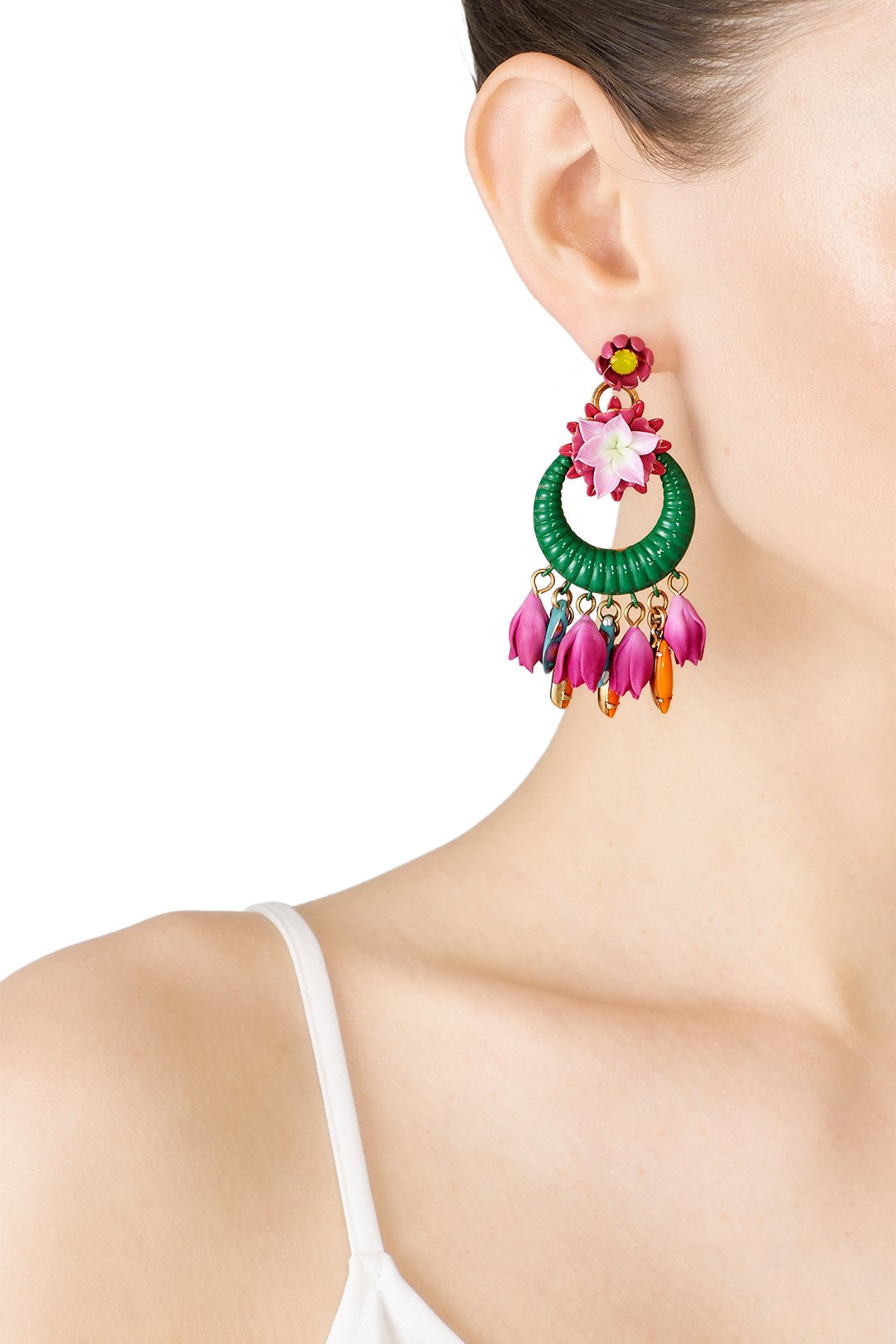 Pink Abbott Earrings by Elizabeth Cole 0