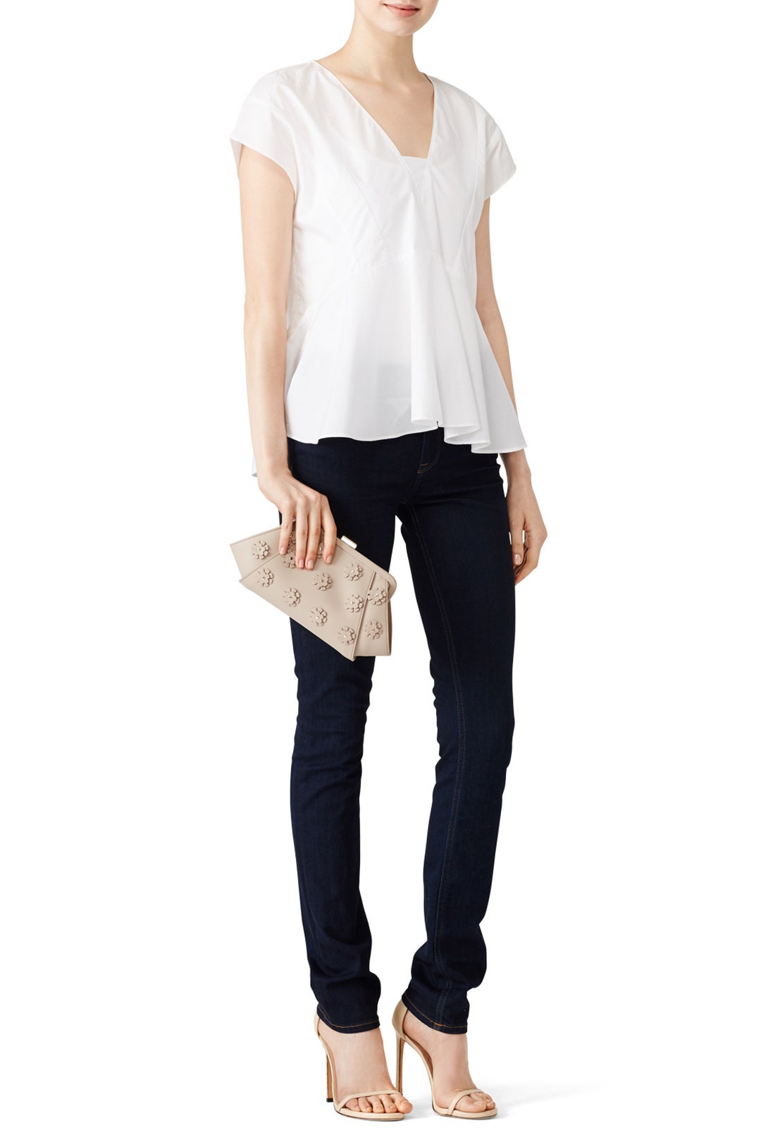 Floral Posen Clutch by ZAC Zac Posen Handbags 1