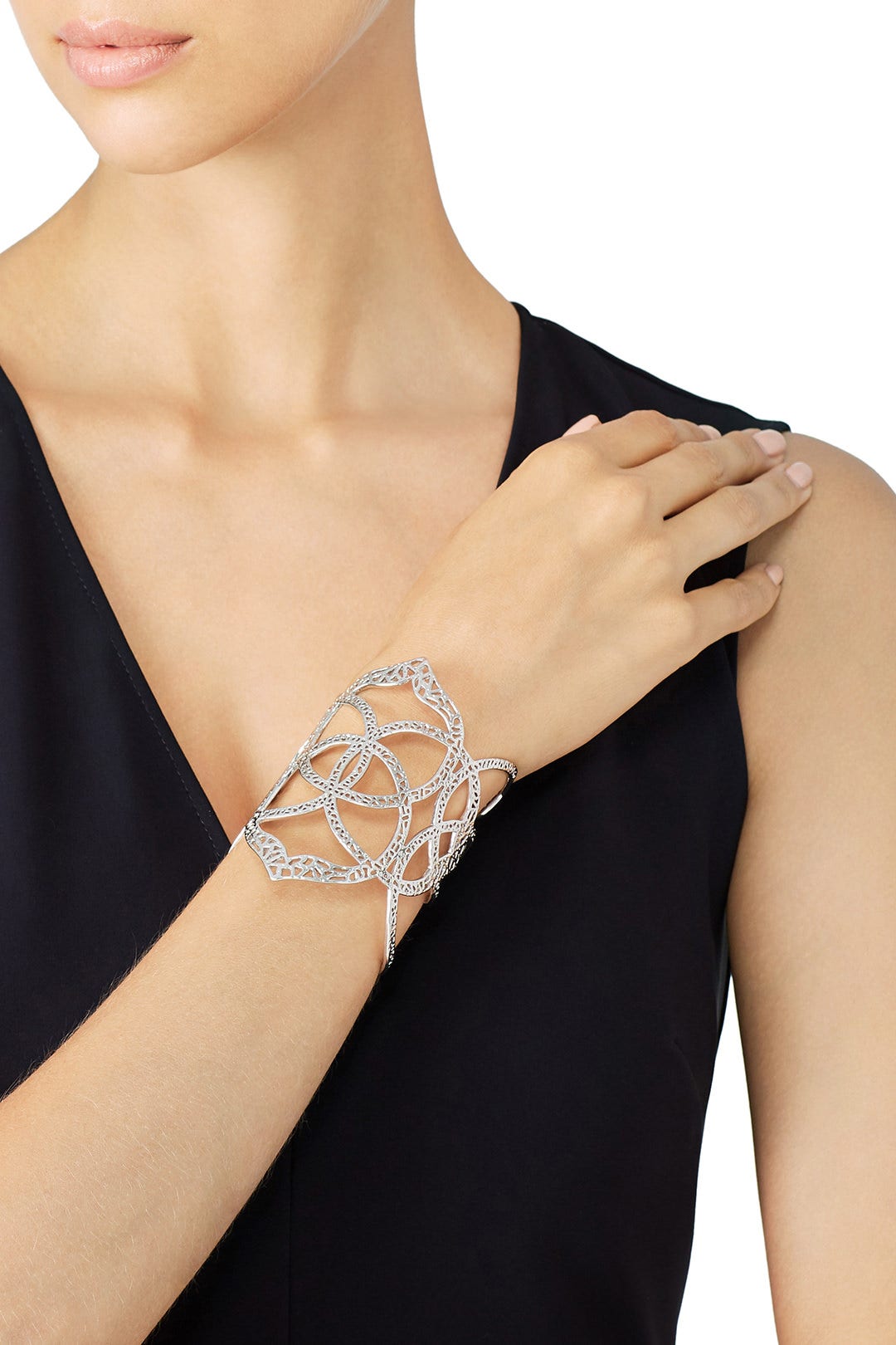 Silver Roni Cuff by Kendra Scott 1