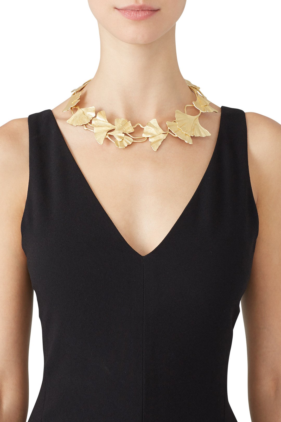 Ginko Leaf Necklace by Tory Burch Accessories 2