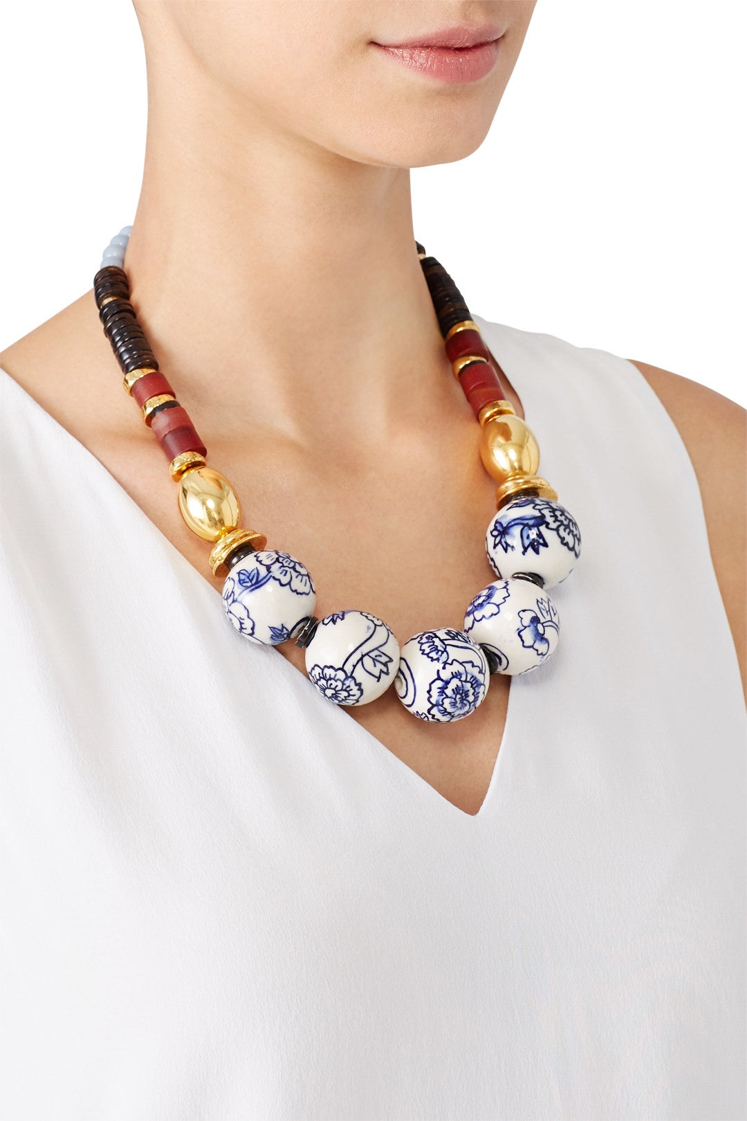 The New Blue Necklace III by Lizzie Fortunato 0