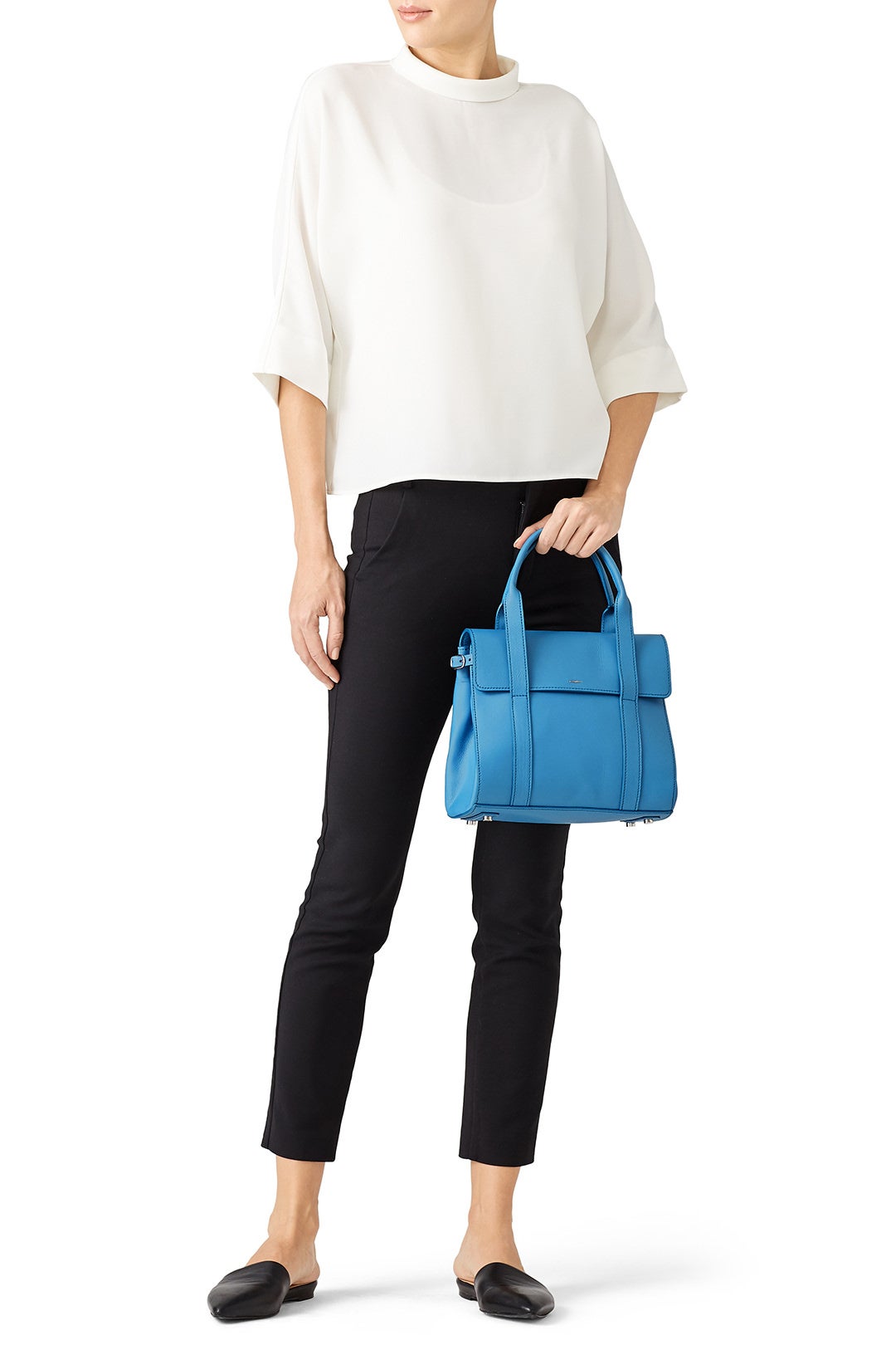 Blue Stone Small Satchel by Shinola 2