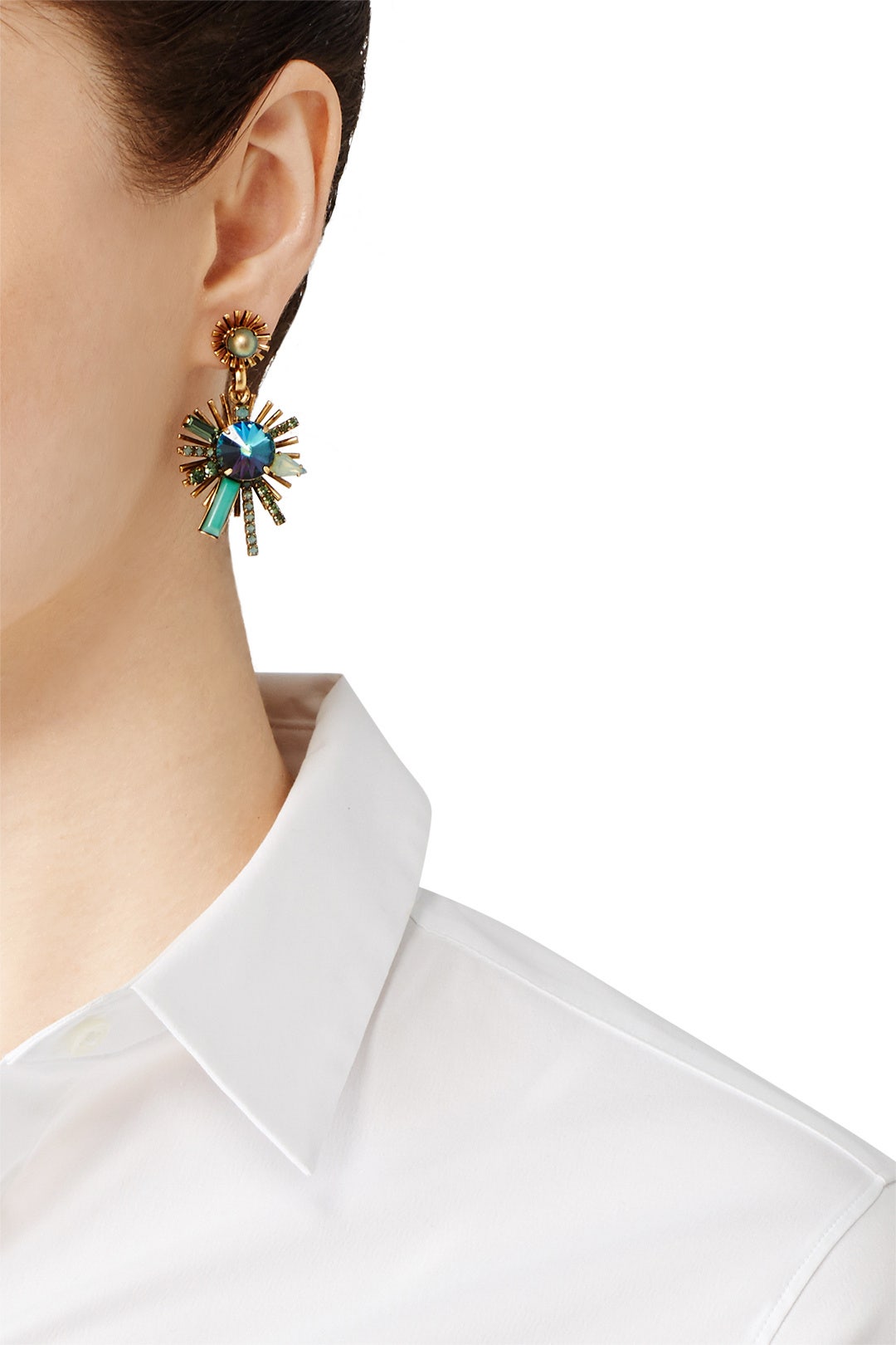 Seafom Issey Earrings  by Elizabeth Cole 2