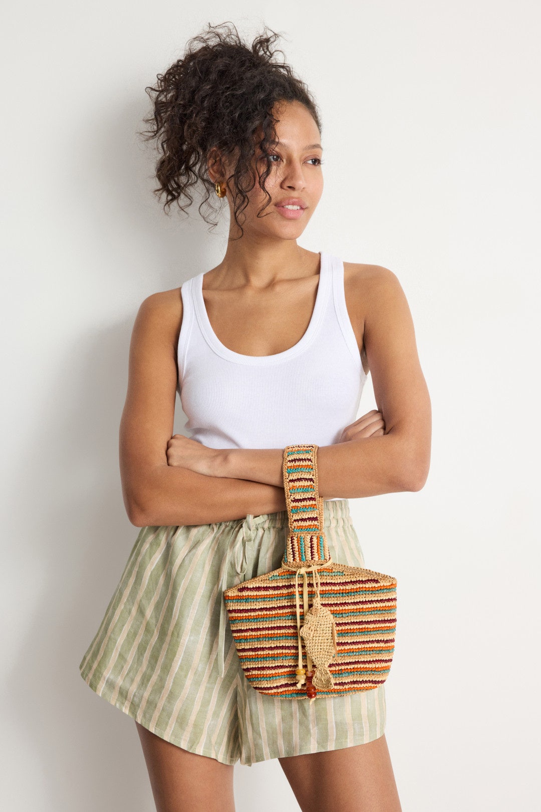 Raffia Knot Bag by Soleil Soleil Accessories 1