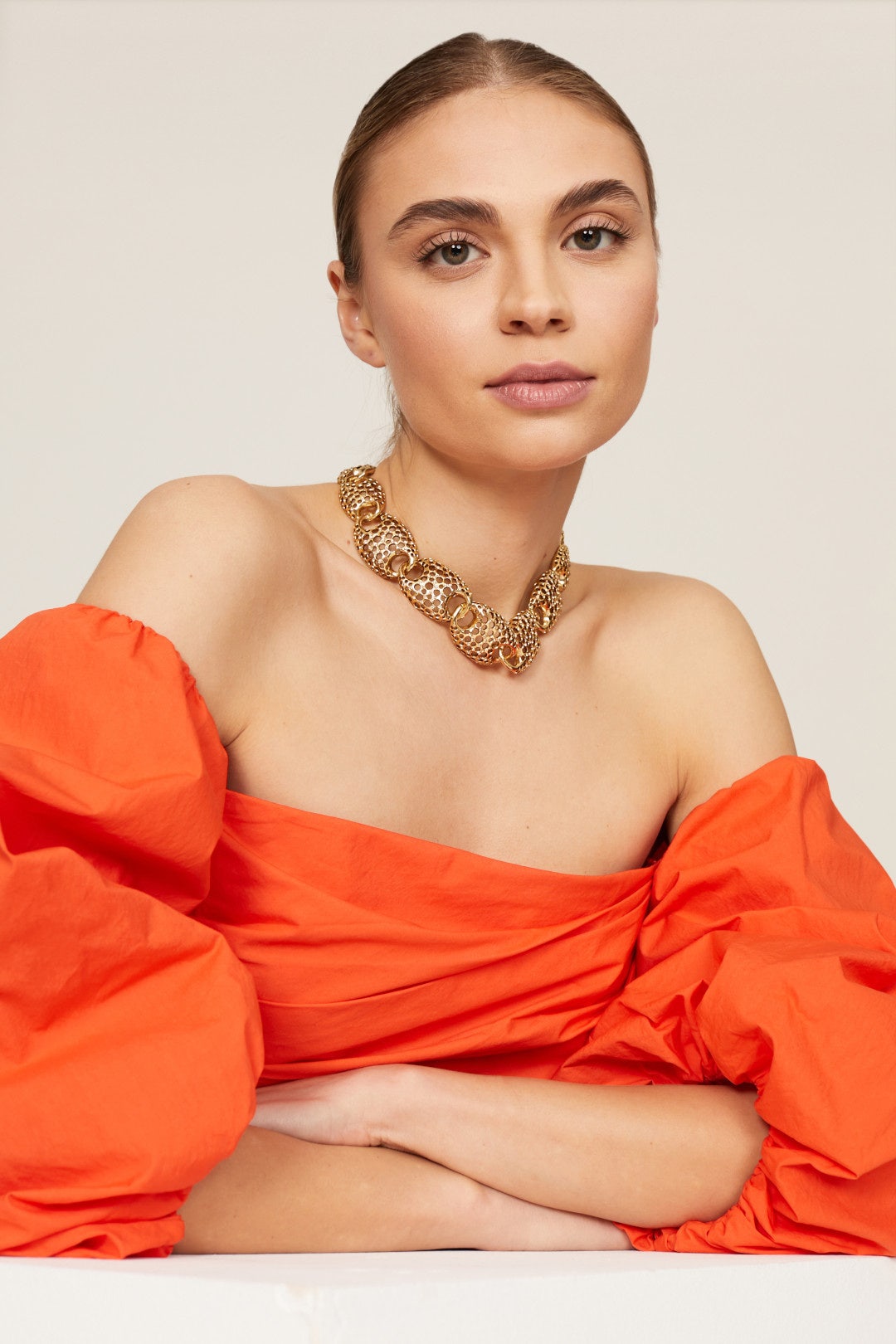 Lobster Chain Necklace by Oscar de la Renta 0