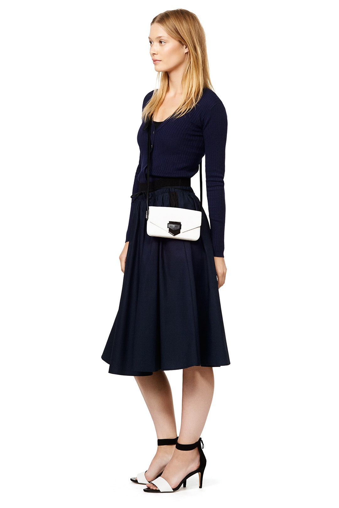 White Ion Shoulder Bag by Times Arrow 1