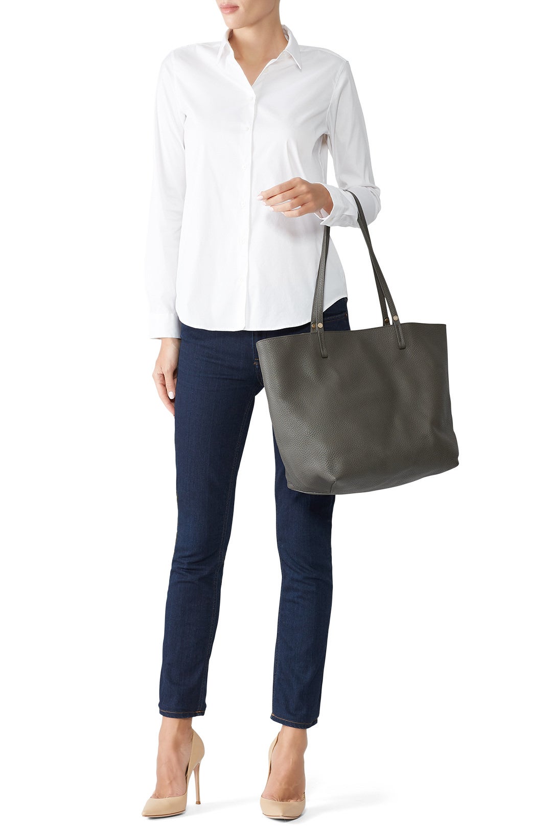 Anthracite Tori Tote by Gigi New York 1