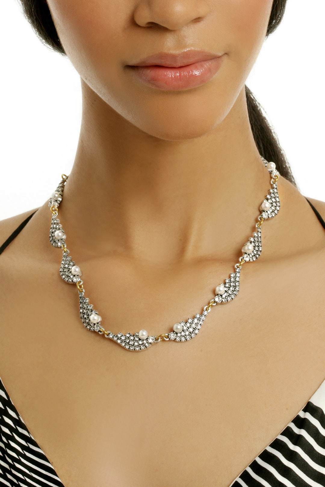 Winged Pearl Collar by Lulu Frost 2