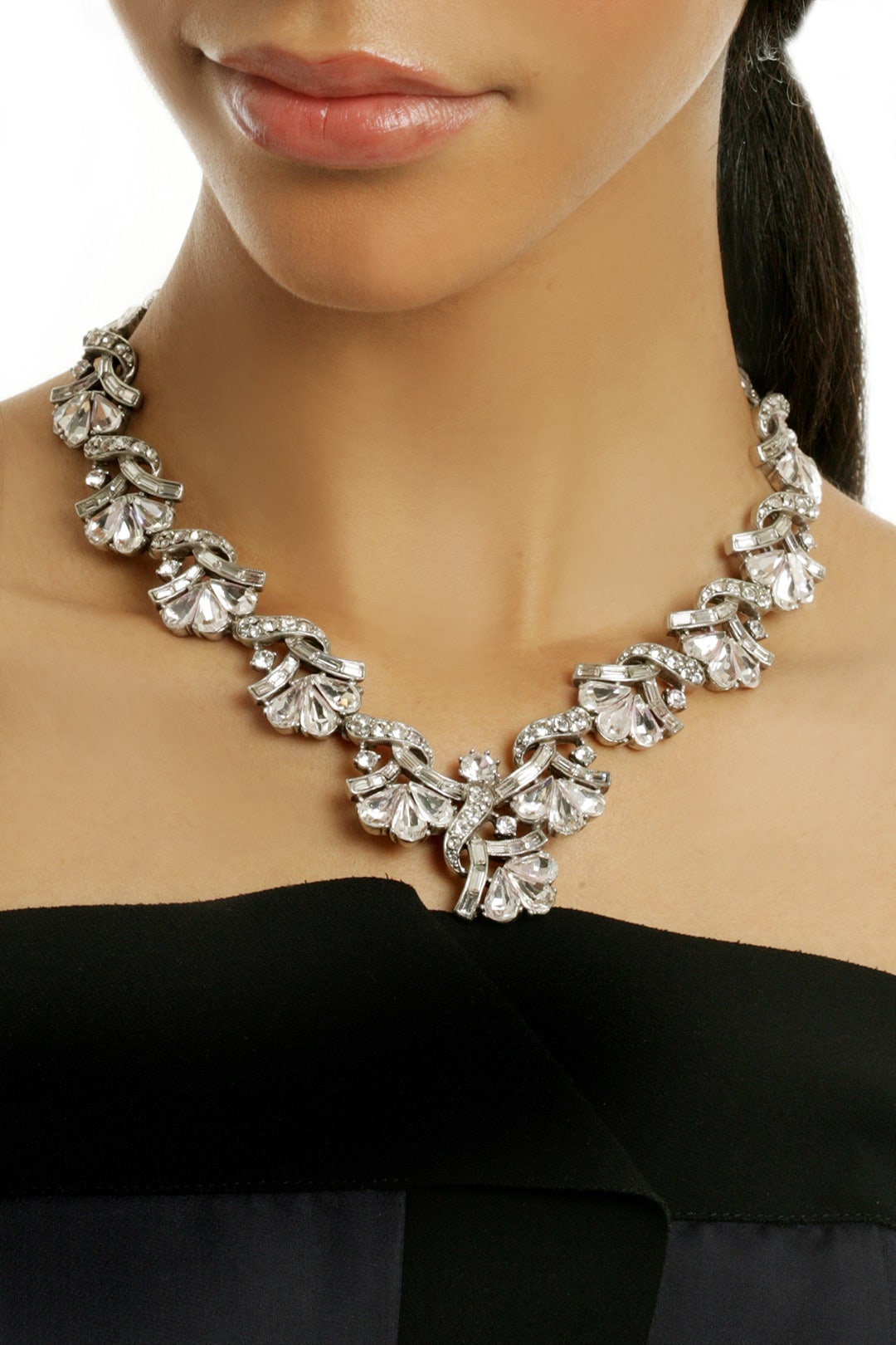 Twisted Floral Statement Necklace by Ben-Amun 2
