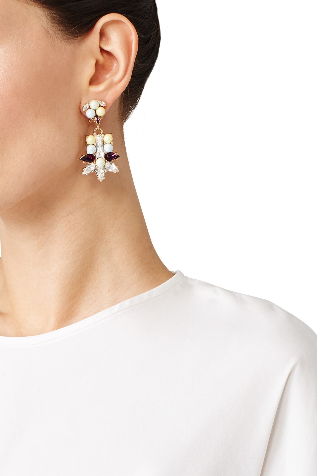 Floral Motif Earrings by Anton Heunis 1