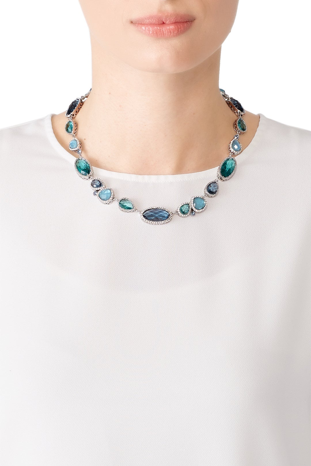 Blue Skies Stone Necklace by Jenny Packham 2