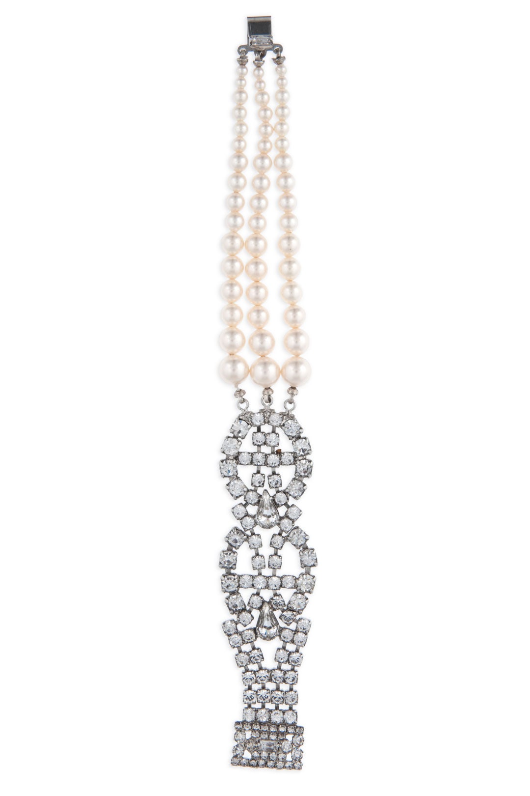 Pearl and Crystal Combo Bracelet by Tom Binns 1