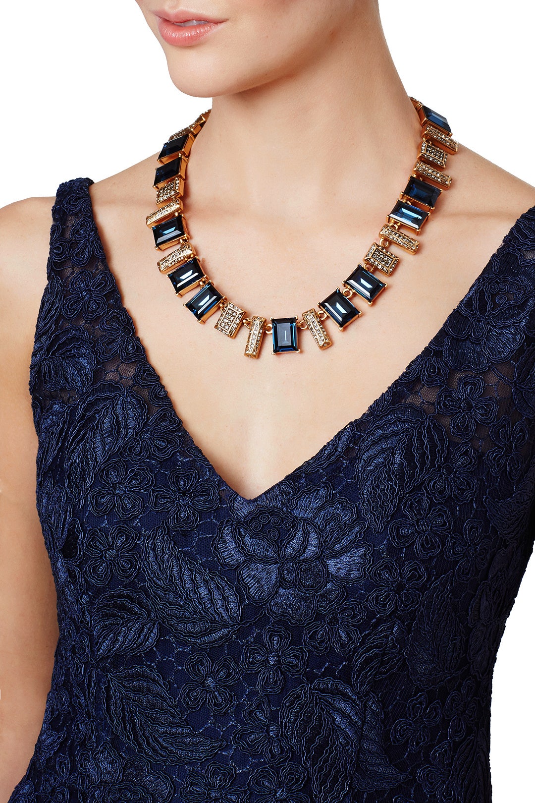 Blue Shadow Necklace by Oscar de la Renta 0
