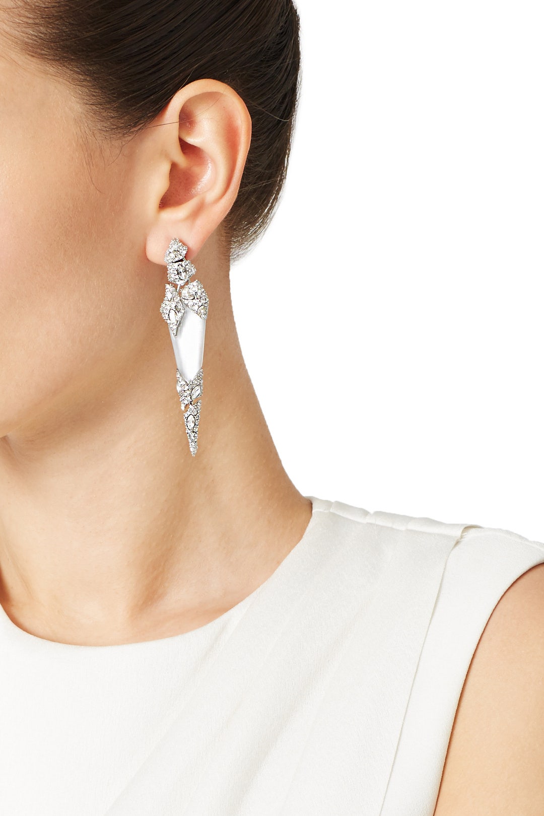 Silver Dagger Earrings by Alexis Bittar 0