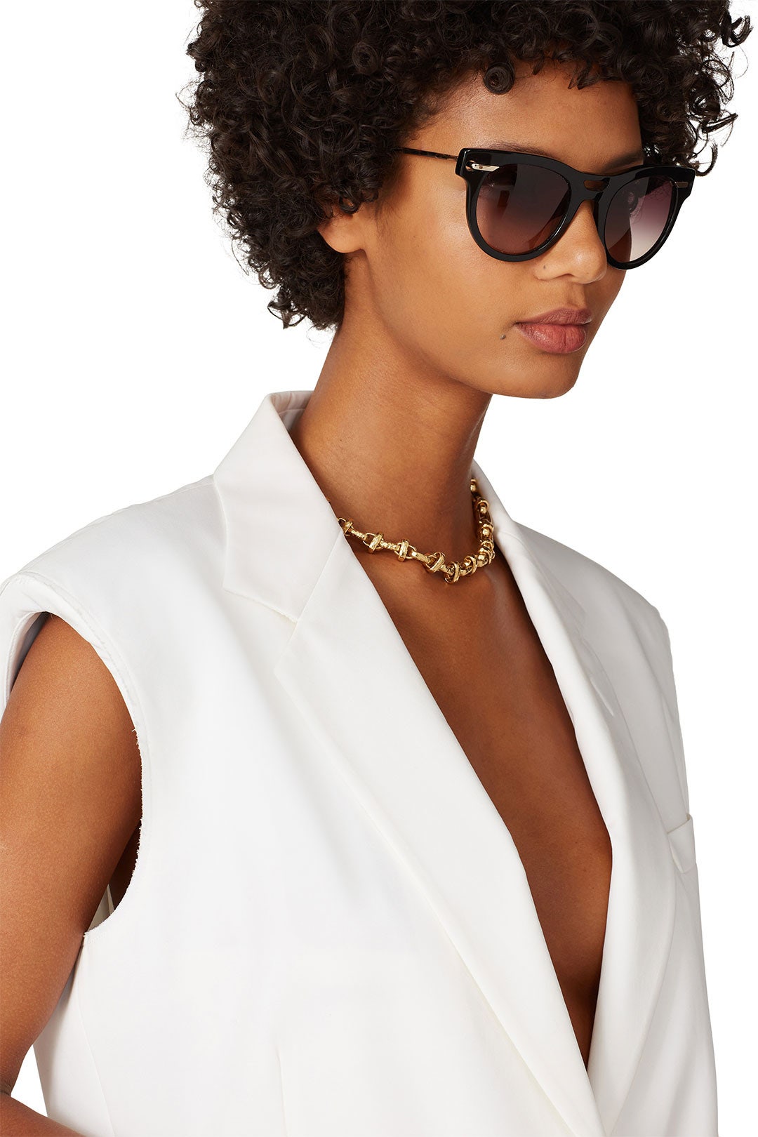 Black Kim Sunglasses by DEREK LAM Sunglasses 0