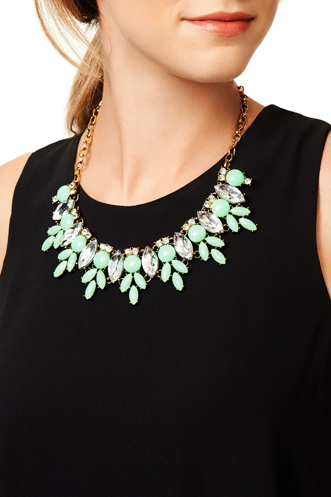 On the Lily Pad Necklace by Slate & Willow Accessories 2