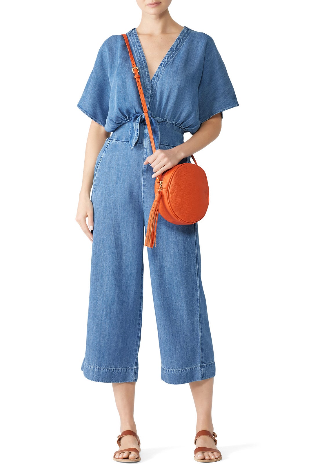 Orange Zoey Crossbody by Gigi New York 1