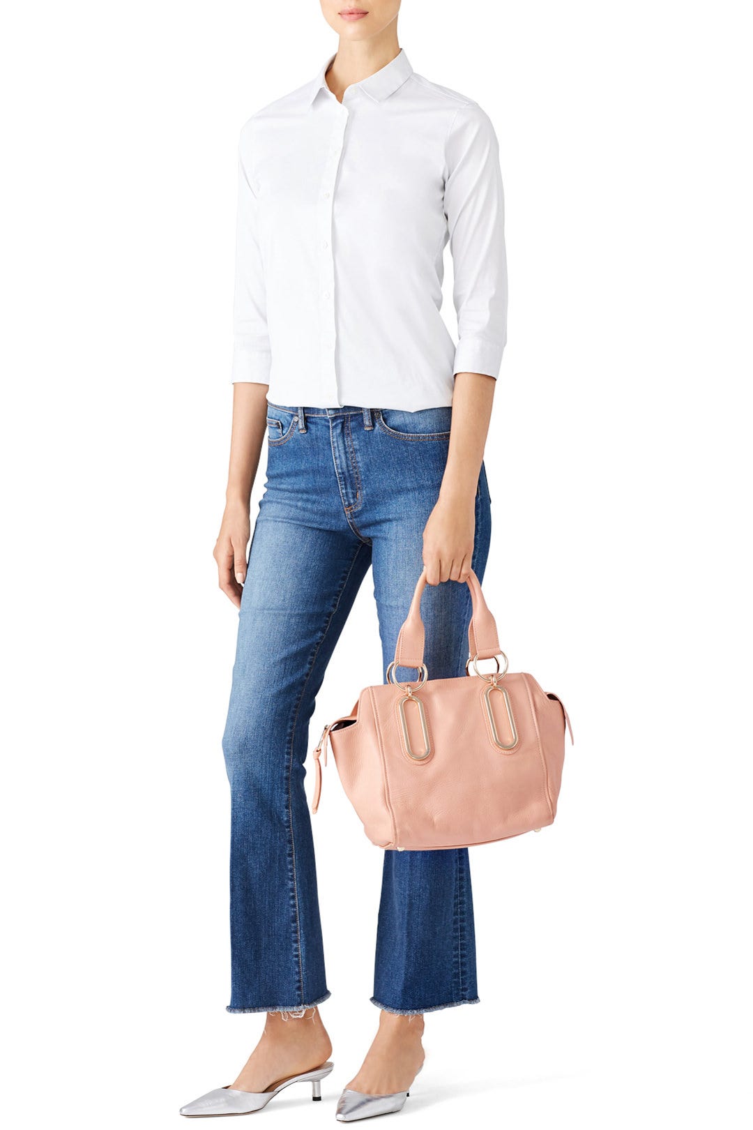Peach Paige Satchel by See by Chloé Accessories 1