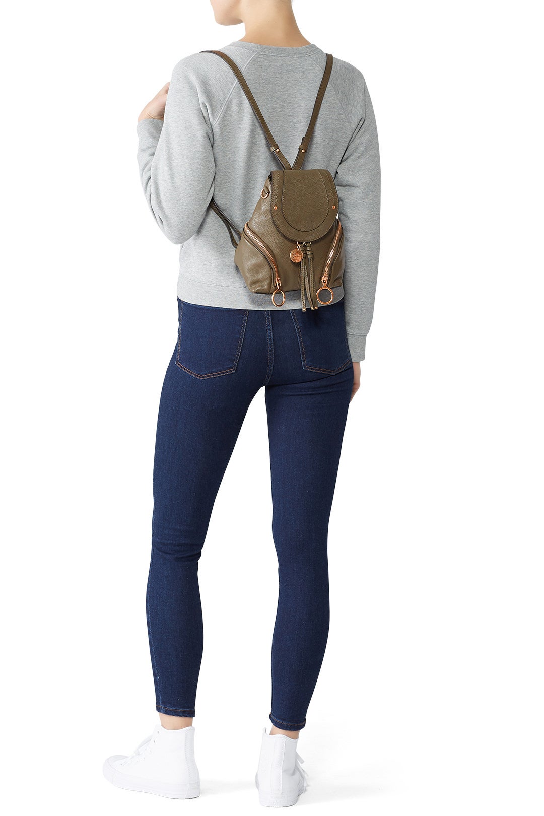 Green Olga Backpack by See by Chloé Accessories 1