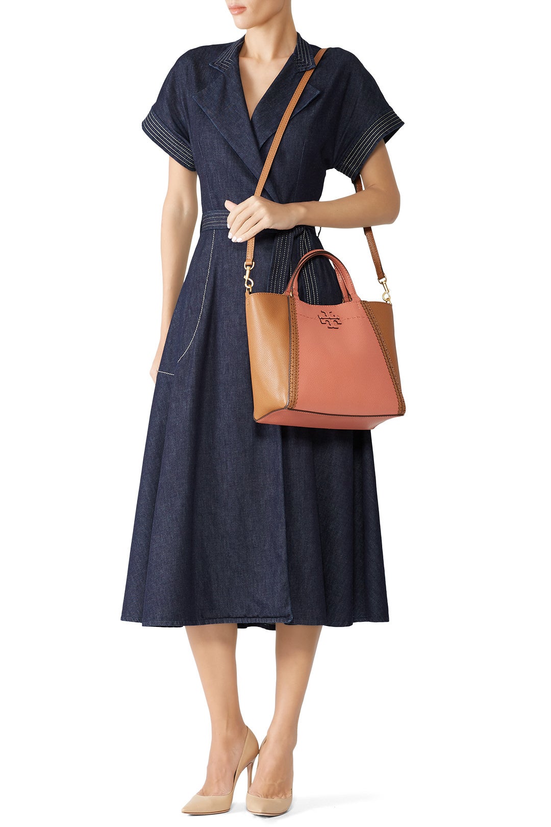 McGraw Brogue Small Caryall Bag by Tory Burch Accessories 2