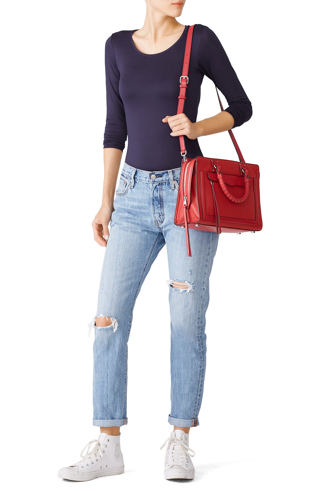 Scarlet Bree Satchel by Rebecca Minkoff Accessories 1