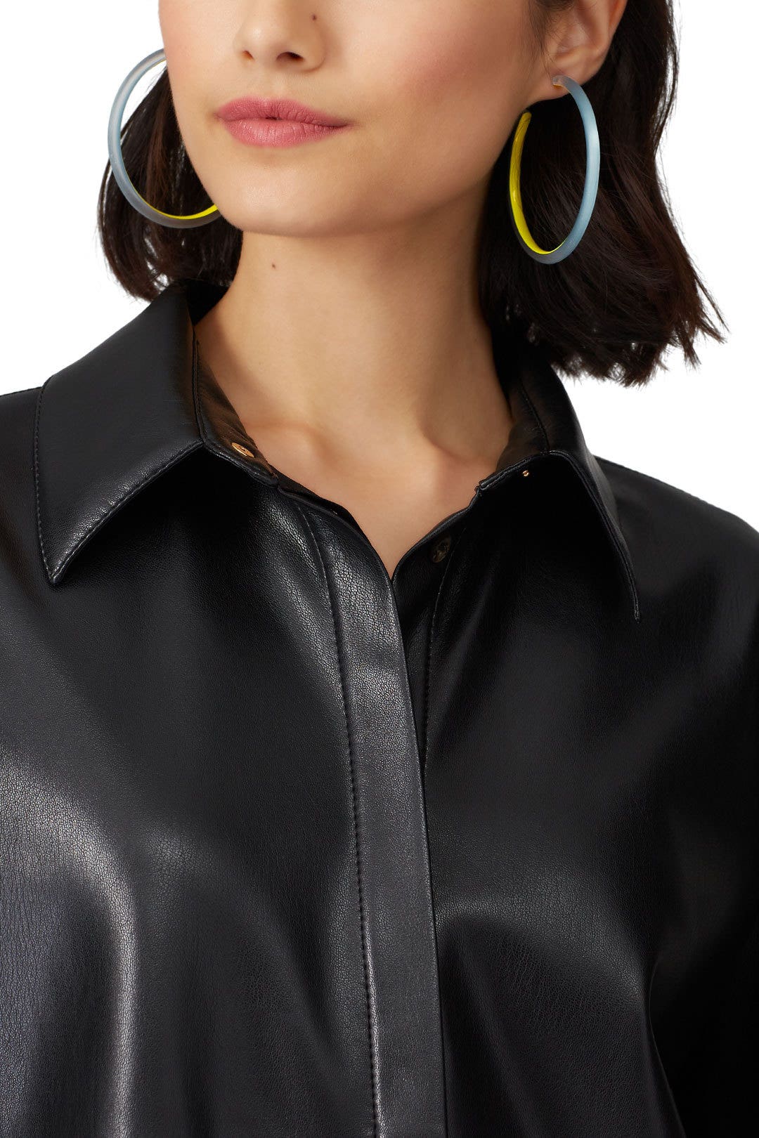 Blue Large Skinny Hoops by Alexis Bittar 1
