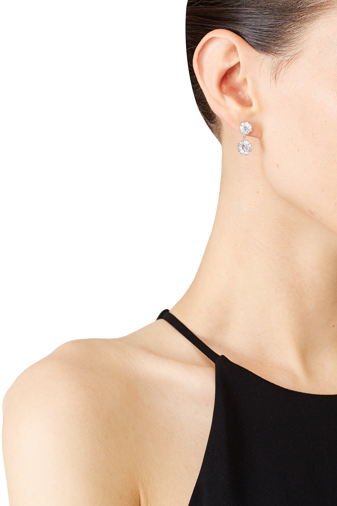 Brilliant Crown Earrings by Kenneth Jay Lane 2
