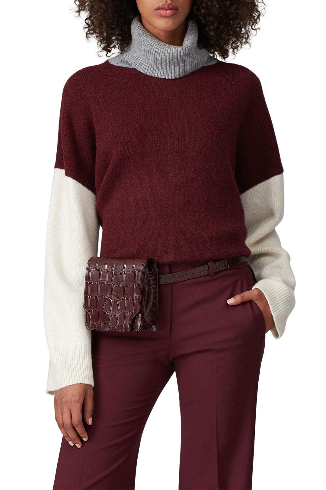 Wine Croc Pump Slim Belt Bag by Marge Sherwood 1