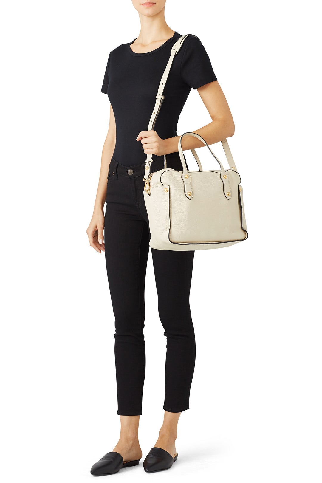 Bone Clementine Bag by Annabel Ingall 1