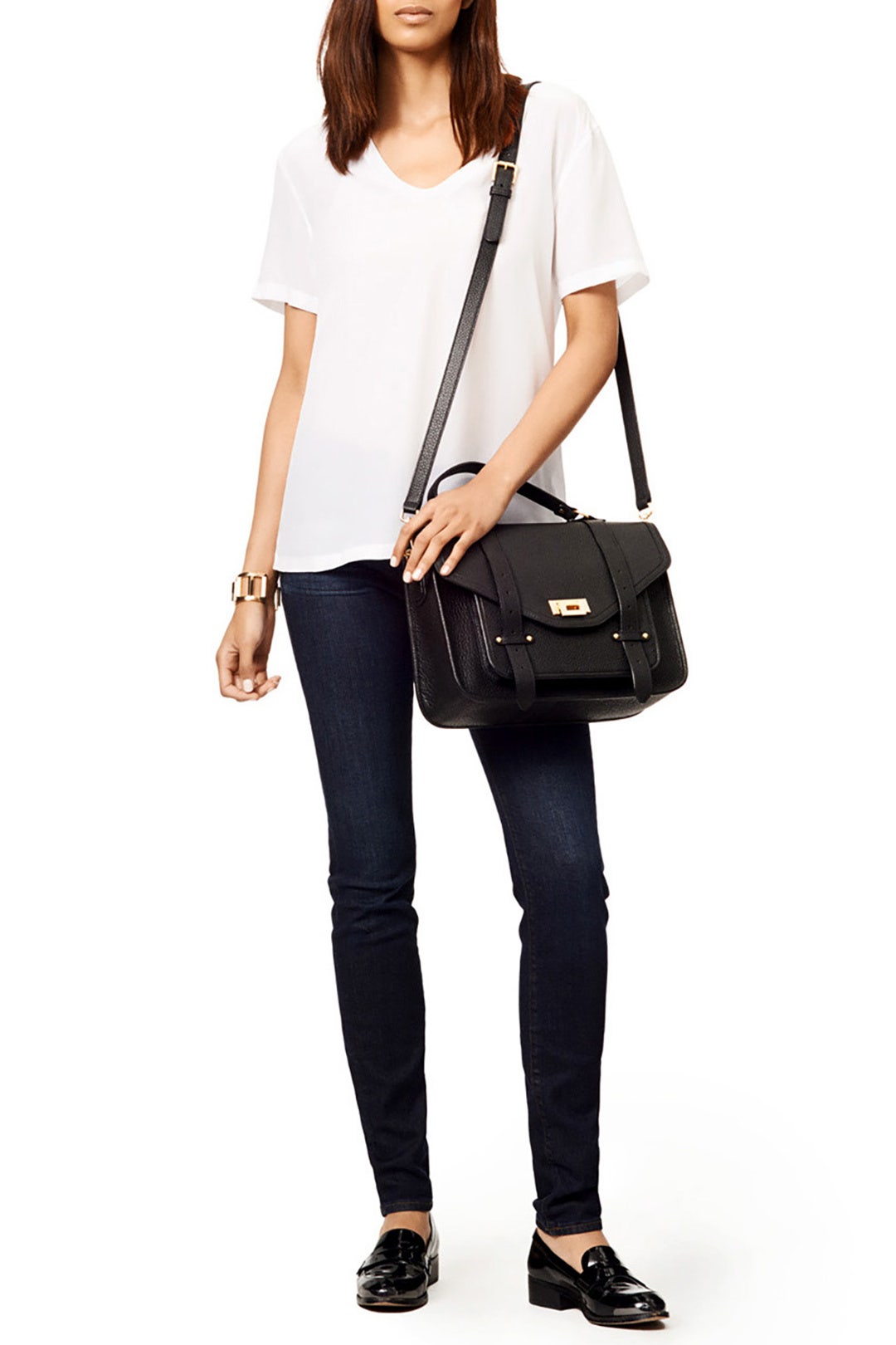 Black Hayden Satchel by Gigi New York 2