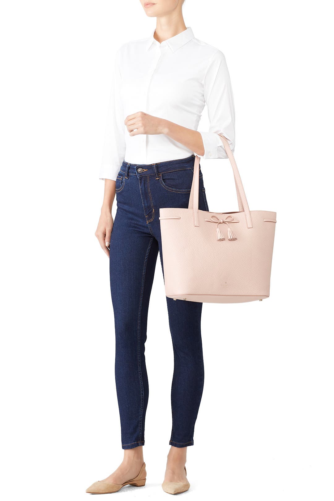 Warm Vellum Nandy Bow Tote by kate spade new york