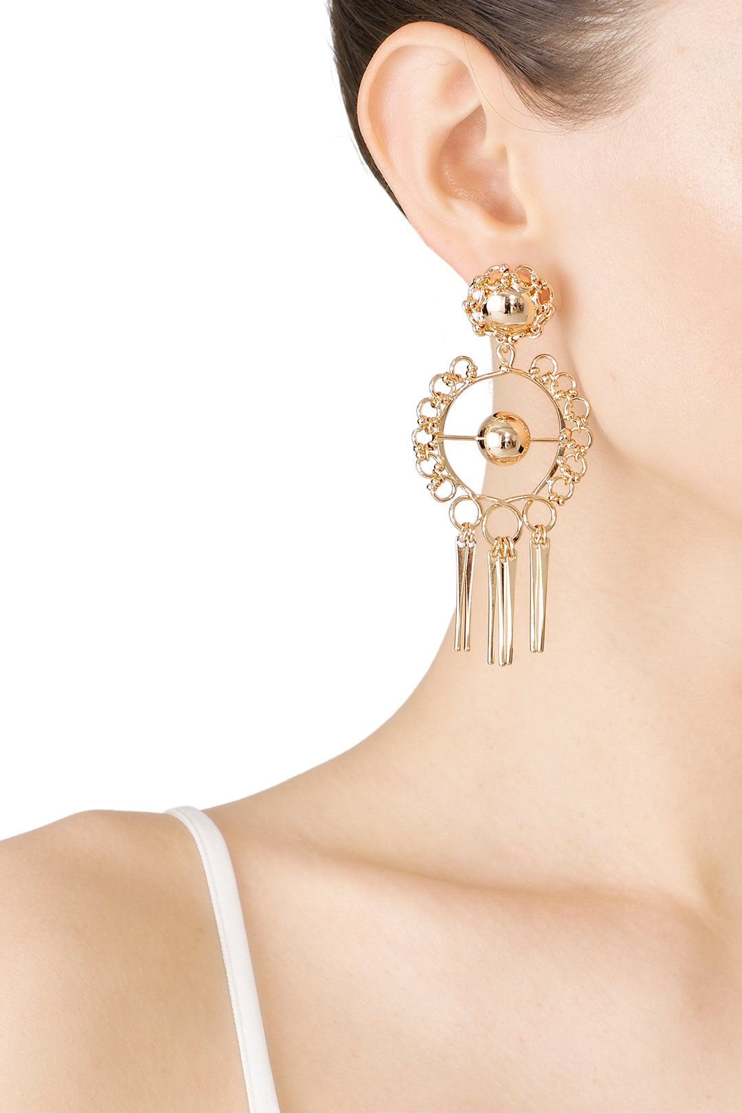 Gold Ash Earrings by Dannijo 2