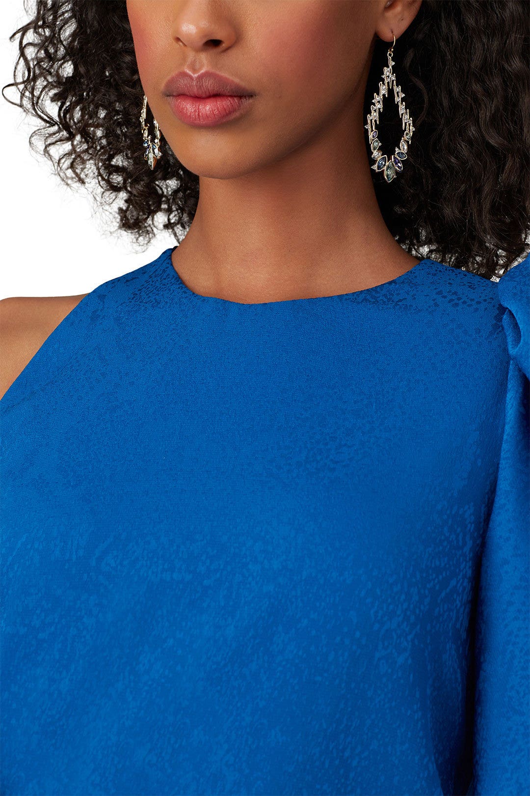 Navette Crystal Wire Earrings by Alexis Bittar 0