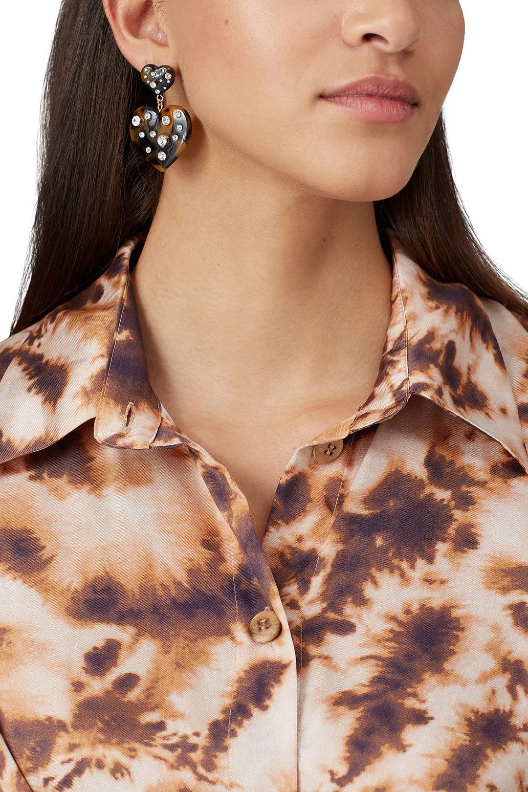 Tortoise Amante Earrings by Dannijo 0