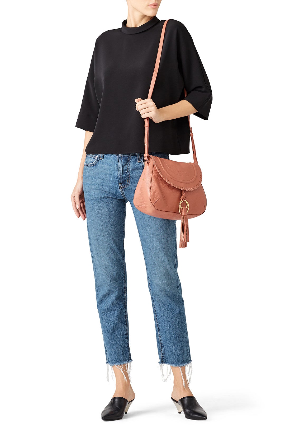 Petra Blush Shoulder Bag by See by Chloé Accessories 1