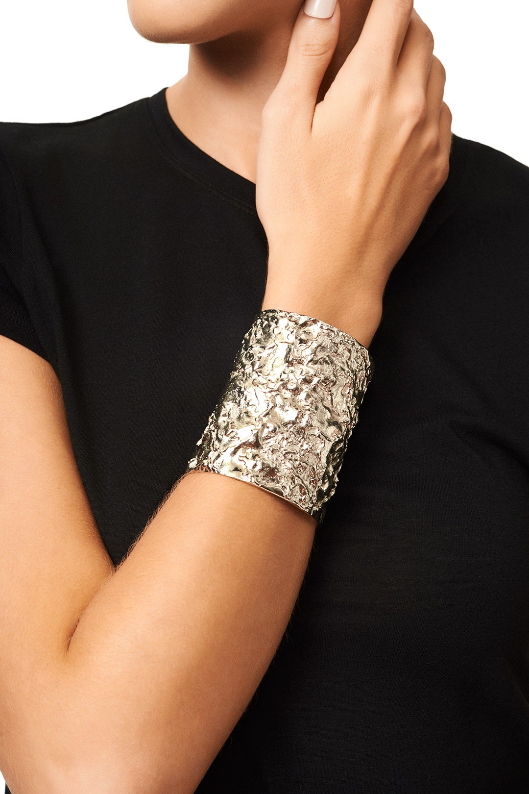 Melted Metal Cuff by Ben-Amun 2