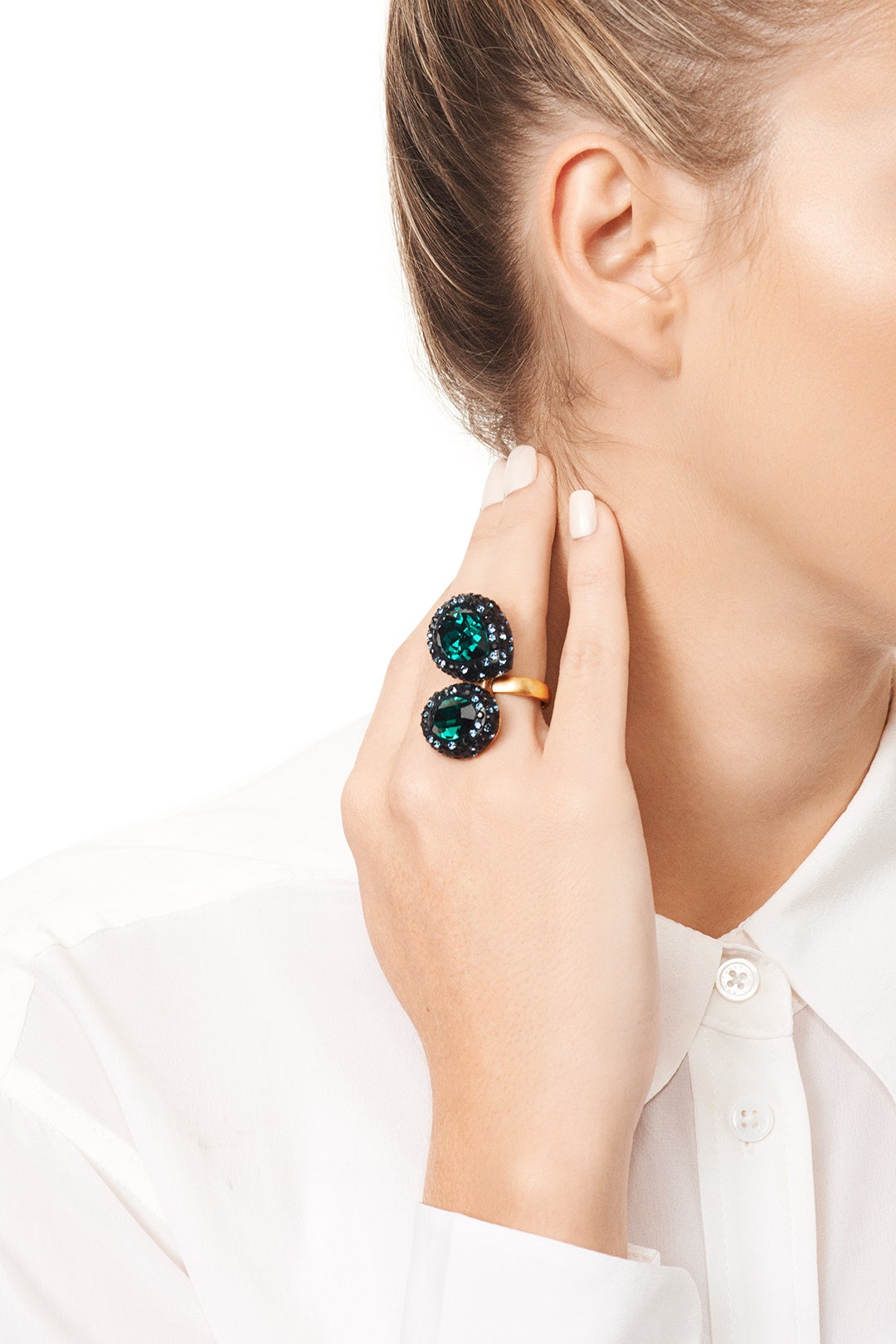 Creeping Ivy Ring by Oscar de la Renta 1