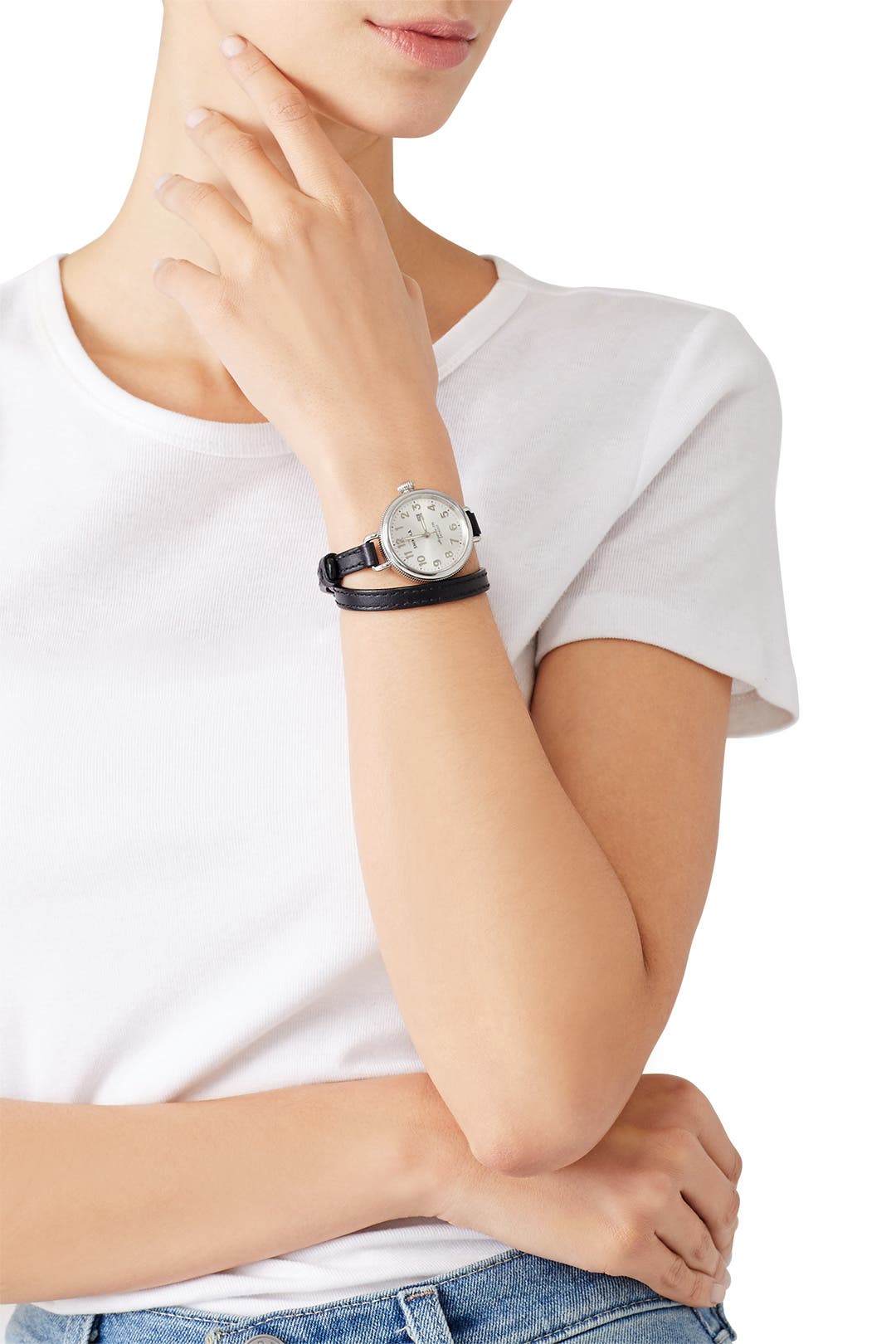 Black Birdy Watch by Shinola | Rent the Runway