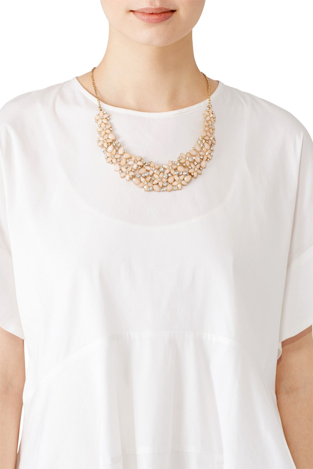 Flower Patch Crystal Necklace by Slate & Willow Accessories 0