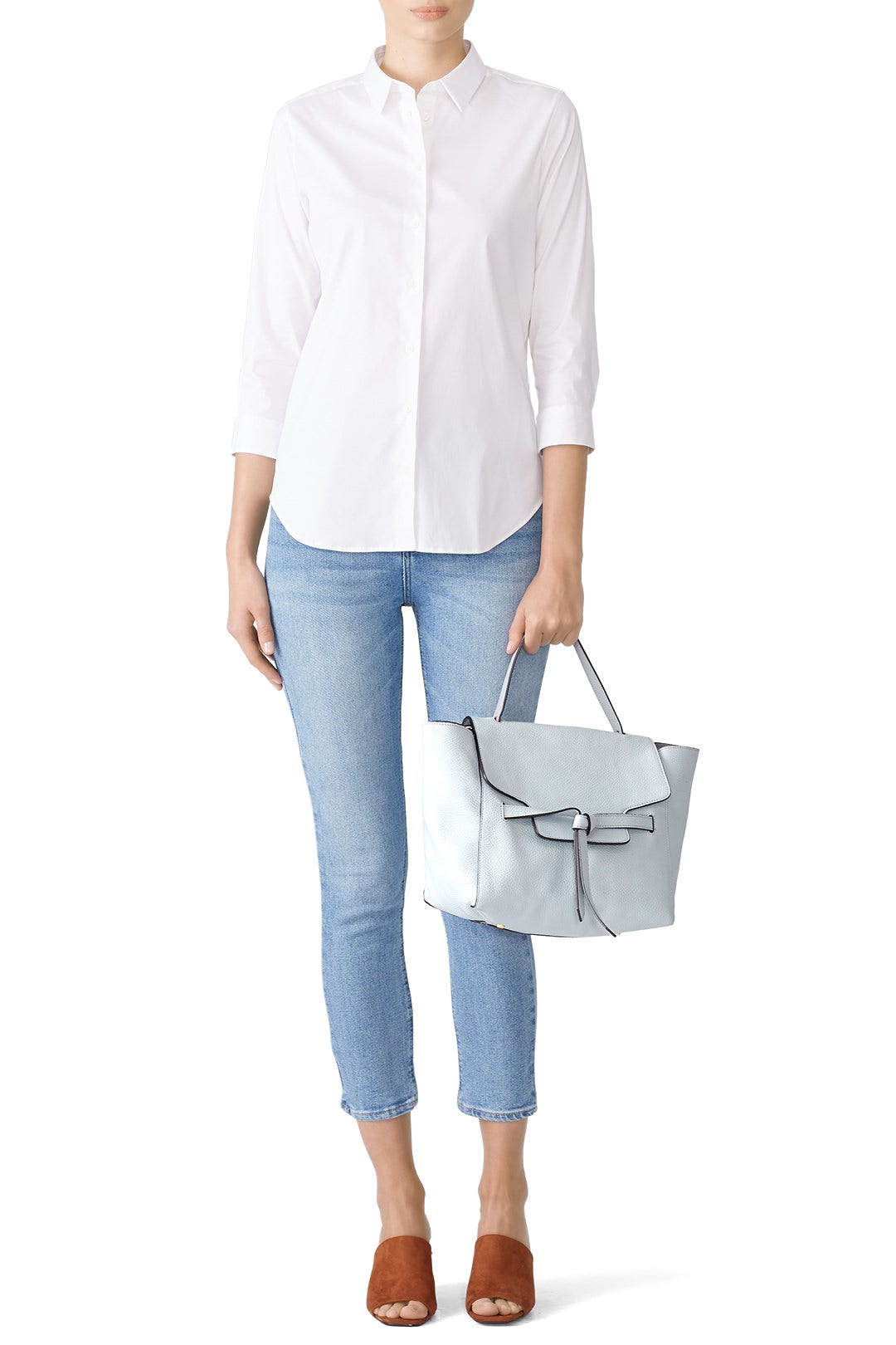 Pale Lapis Annie Satchel by Annabel Ingall 1