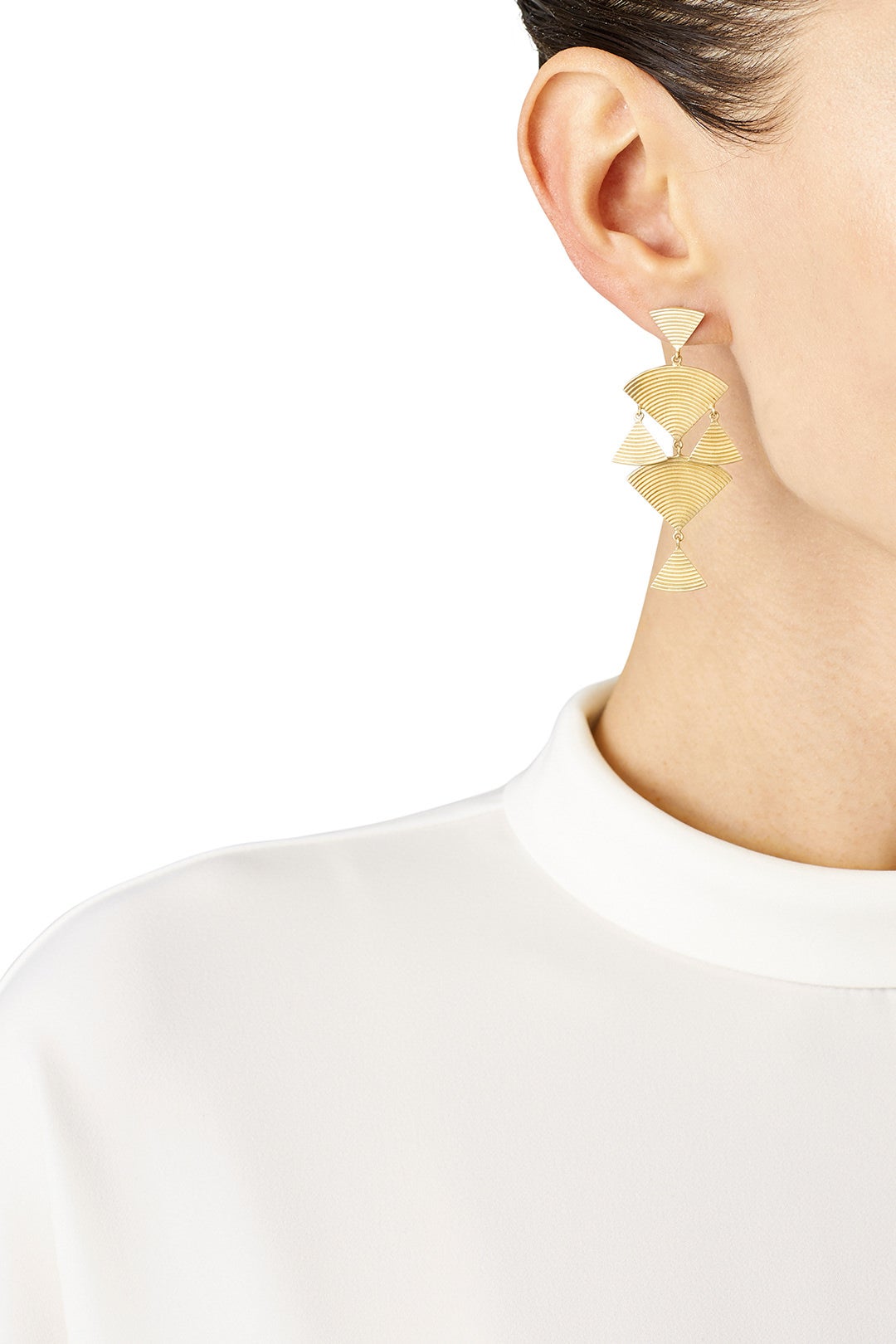 Gold Wren Earrings by Elizabeth and James Accessories 0