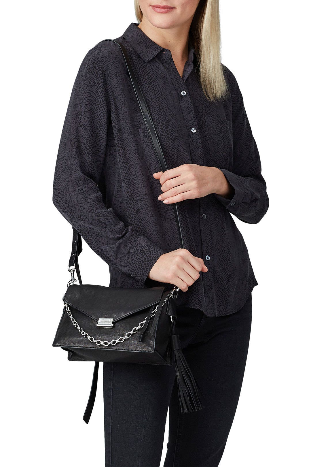 Black Miki Crossbody by AllSaints 1
