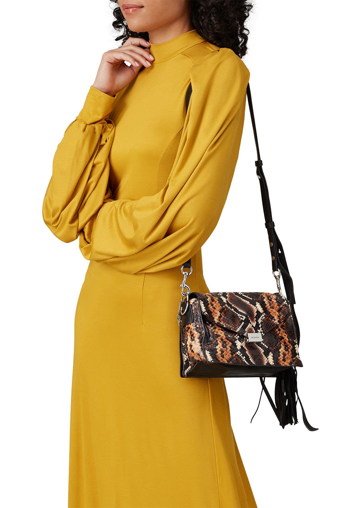 Brown Miki Crossbody by AllSaints 2