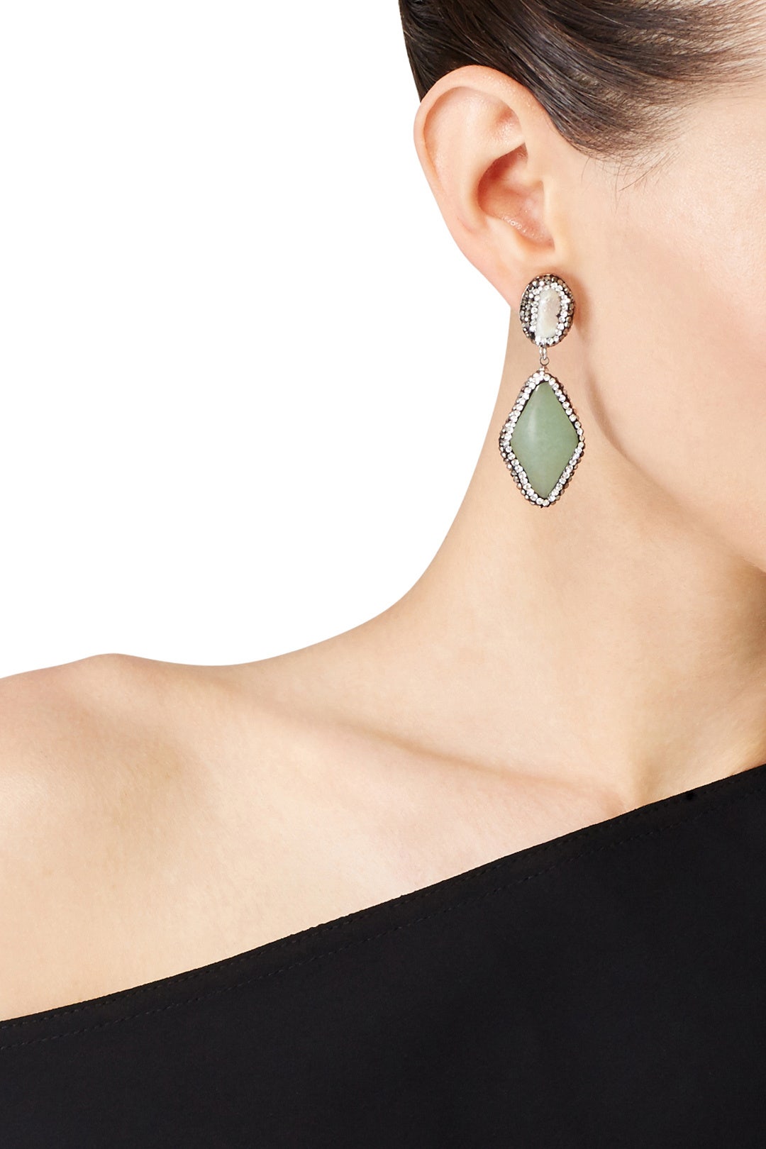 Jade Babette Drop Earrings by Elise M. 2
