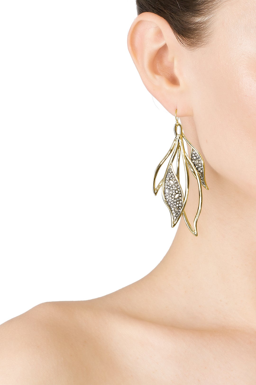 Feather Wire Earrings by Alexis Bittar 2