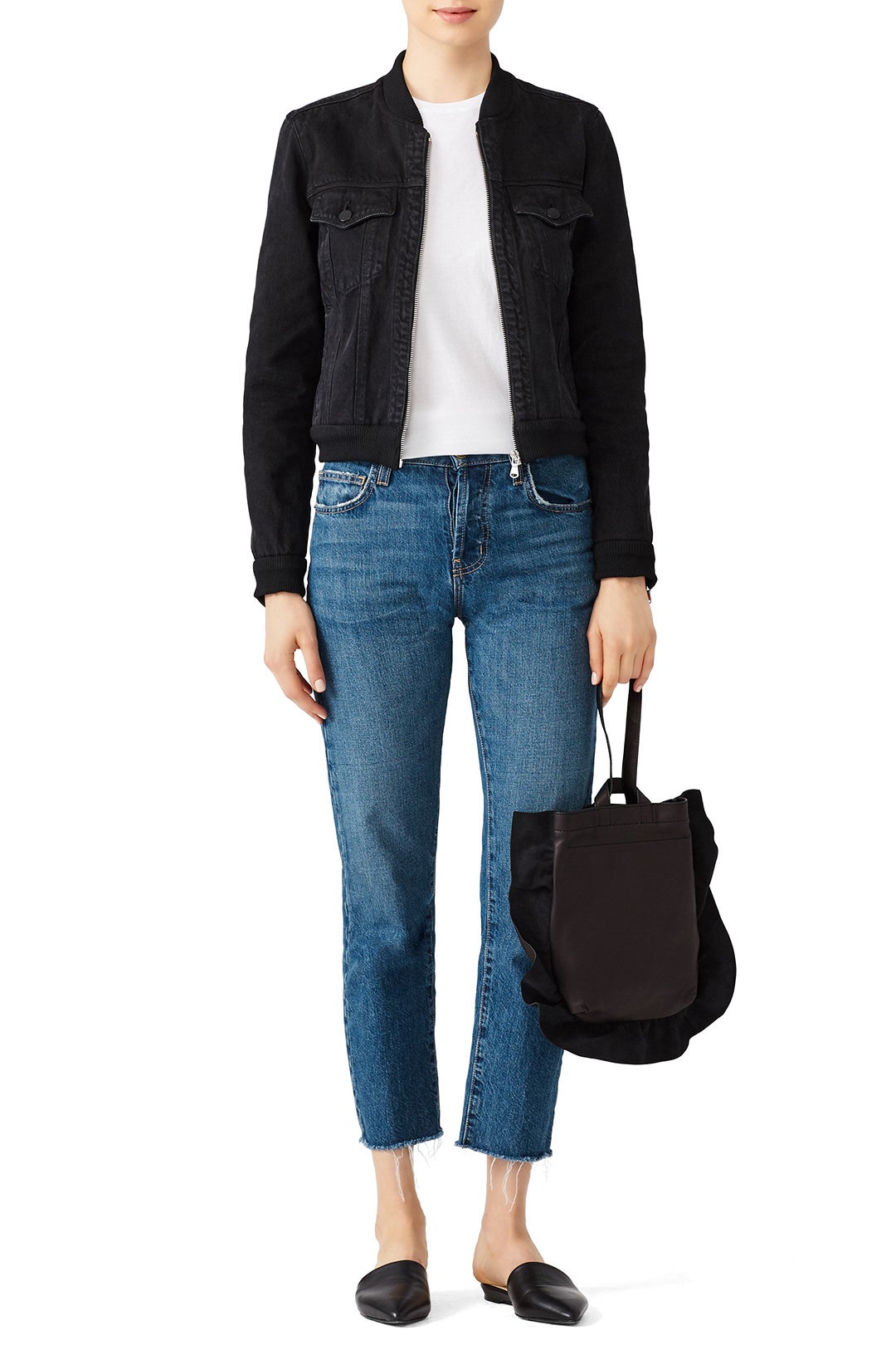 Black Wristlet Tote by Loeffler Randall 1